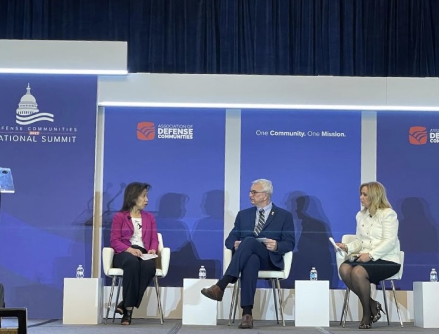 Mike Immler speaking on a public panel